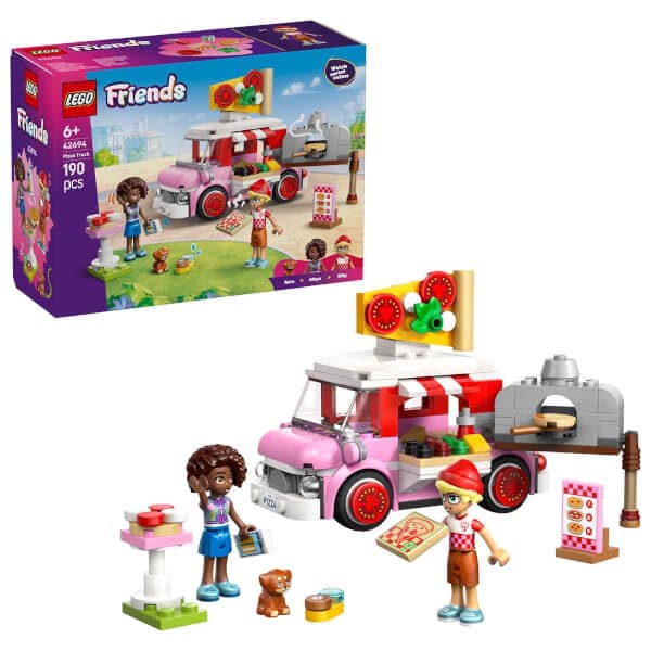 LEGO Friends Pizza Kamyonu - 6 Yaş ve Üzeri Çocuklar İçin Yapım Seti - Kız ve Er... - En Uygun Fiyatlarla Piinti'de