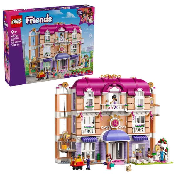 LEGO Friends Büyük Heartlake City Oteli - 6 Mini Bebek ve 2 Kedili Yapım Oyuncağ... - En Uygun Fiyatlarla Piinti'de