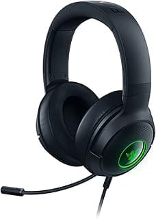 Razer Kraken V3 X USB - Kablolu USB Oyun Kulaklığı (285 g'da ultra hafif, TriForce 40 mm sürücüler, HyperClear Kardioid Mikrofon, 7.1 surround ses, Ch - Piinti Fiyat Karşılaştırması