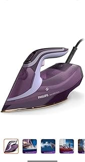 Philips 8000 Serisi Azur Buharlı Ütü - 3000W, OptimalTEMP Teknolojisi, 55g/dk Sürekli Buhar, Sıfır Yanık Riski, 300 ml'lik Su Haznesi (DST8021/30) - Piinti Fiyat Karşılaştırması