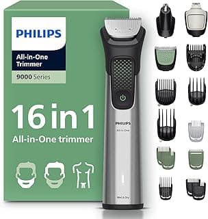 Philips 9000 Serisi Erkek Bakım Seti, 16'sı 1 Arada, Yüz Saç ve Vücut için, Su Geçirmez, Şarjlı Tıraş Makinesi, MG9532/15 - Piinti Fiyat Karşılaştırması