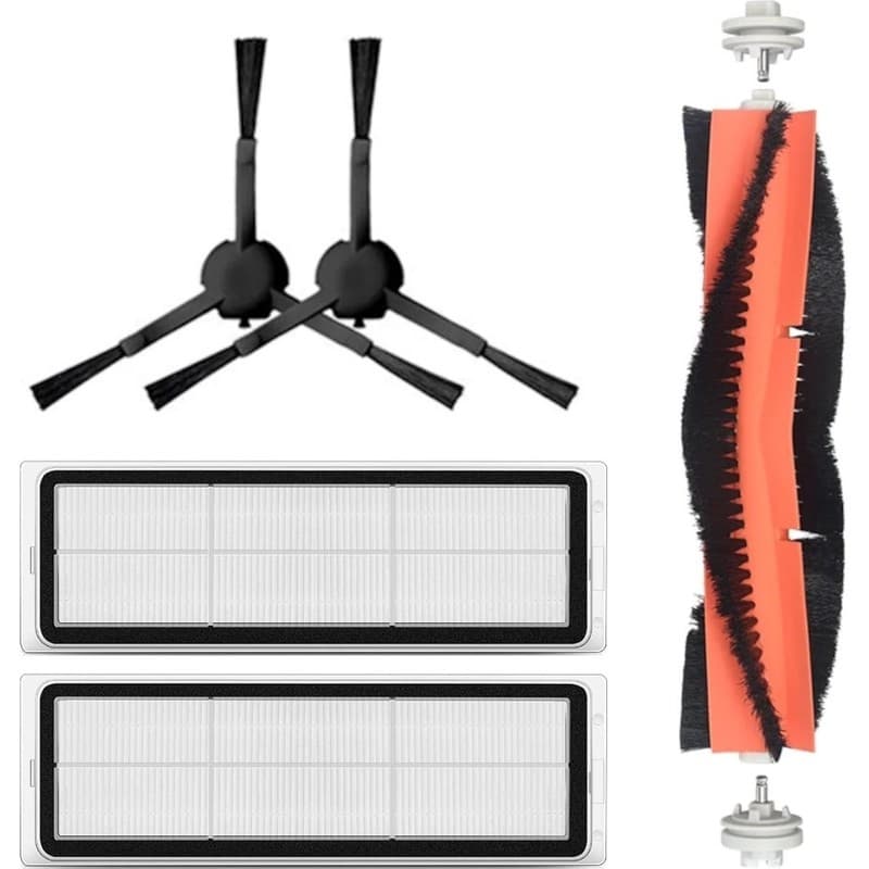 robotyedek Xiaomi Mop 2 Pro Plus (Pro DEĞİL!) STYTJ02ZHM Uyumlu Yedek Mopsuz Fırça Hepa Filtre Seti-5 Parça - En Uygun Fiyatlarla Piinti'de