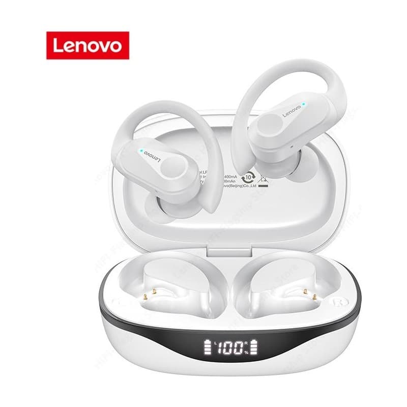 Lenovo Thinkplus Bluetooth Kulaklık Kulak İçi Şarj Göstergeli Sporcu Kulaklık LP75 Beyaz - En Uygun Fiyatlarla Piinti'de
