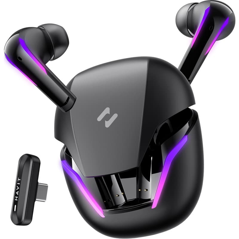 Havit TW970 TWS Gaming Kulaklık Siyah Ultra Düşük Gecikme ve Gürültü Önleyici Mikrofon - En Uygun Fiyatlarla Piinti'de