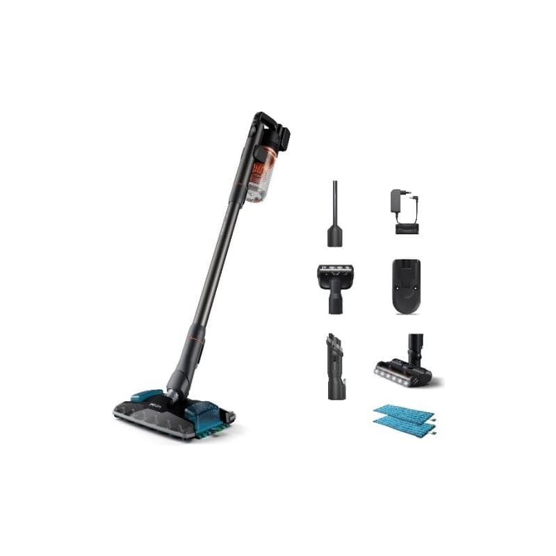 Philips Aqua Plus 8000 Serisi Kablosuz Dikey Süpürge XC8054/01 25 V Güç Değeri ile Islak Kuru Temizlik - Piinti Fiyat Karşılaştırması