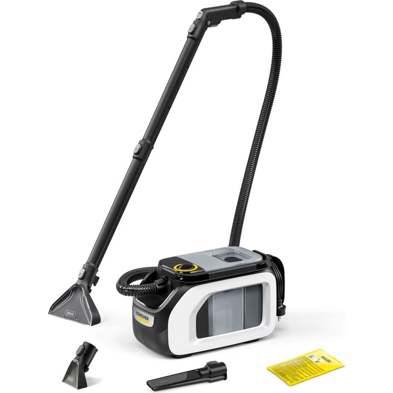 Karcher SE 3 Compact Floor 550 W Koltuk ve Halı Yıkama Makinesi - Beyaz Yatay Süpürge Yapısı - Piinti Fiyat Karşılaştırması