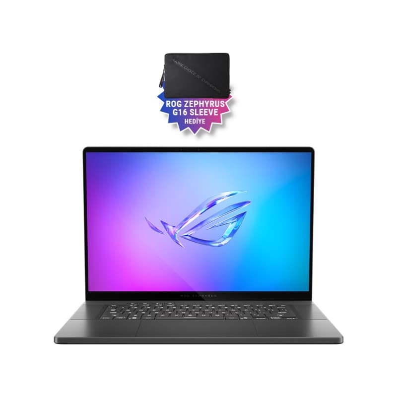 Asus ROG Zephyrus G16 GU605CW-QR159 16GB GeForce RTX5080 Intel Ultra 9 285H 32GB RAM 2TB SSD 16 inç OLED 240Hz 0.2ms Taşınabilir Bilgisayar - En Uygun Fiyatlarla Piinti'de