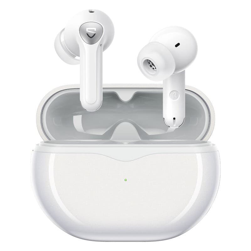 Soundpeats Air4 Pro Aptx Kablosuz Kulaklık, Bluetooth 5.3 Hibrit Aktif Gürültü Önleme Beyaz - En Uygun Fiyatlarla Piinti'de