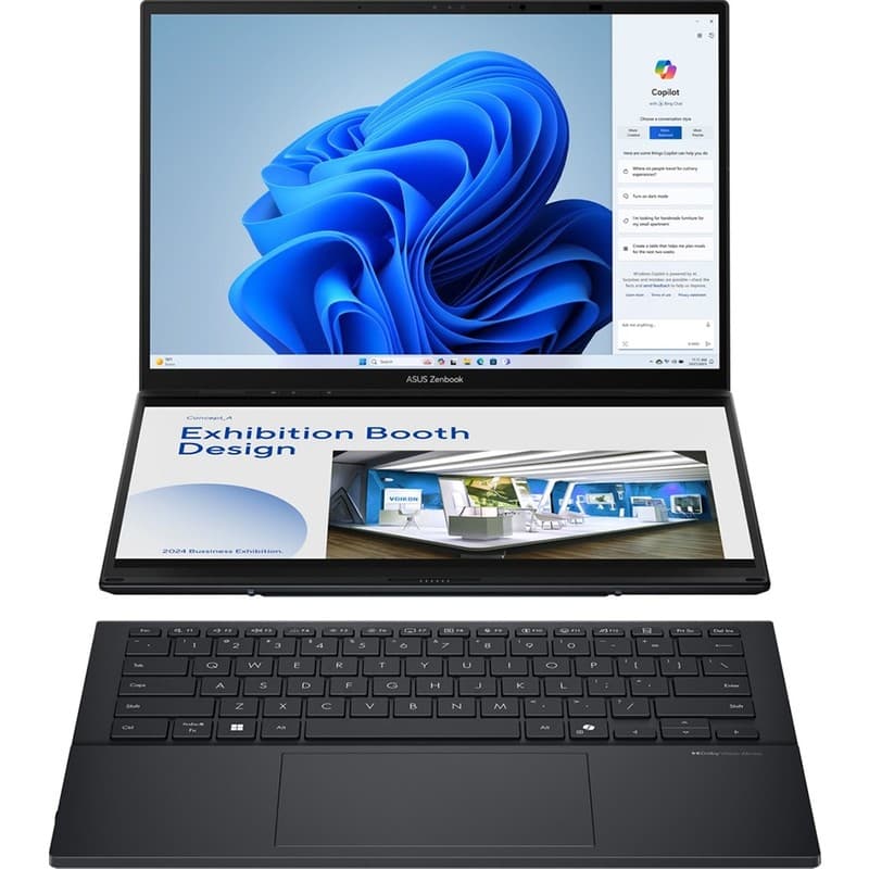 ASUS Zenbook Duo UX8406CA-PZ101W Intel Core Ultra 7 255H 32GB 1TB SSD Windows 11 14.0" Taşınabilir Bilgisayar - En Uygun Fiyatlarla Piinti'de