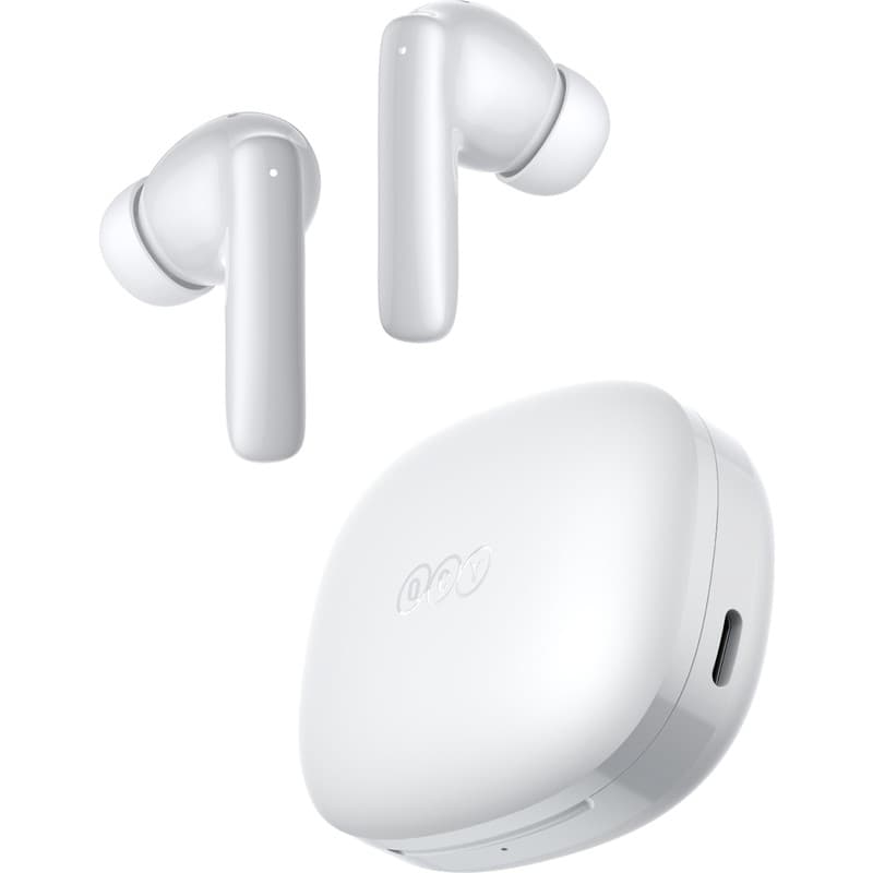 Qcy T13 Pro Bluetooth Kulaklık 6.0 - 50 Db Anc 4 Mics. Ipx4- 0.045 Sn. Çift Cihaz - Tek Şarj 10.5 Saat- Kutu ile 47 Saat - En Uygun Fiyatlarla Piinti'de