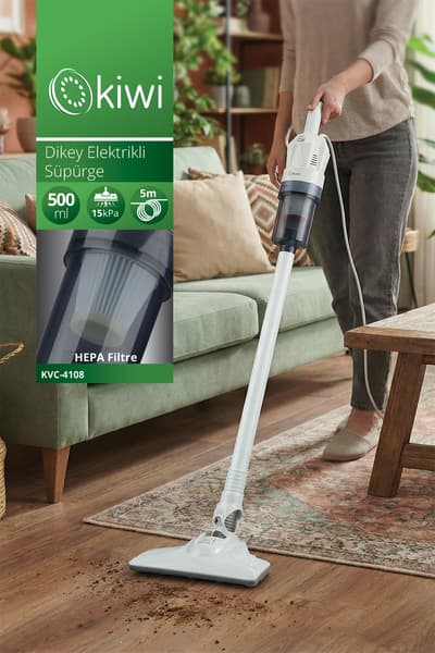Kvc-4108 Dikey Elektrikli Süpürge Beyaz - Piinti Fiyat Karşılaştırması
