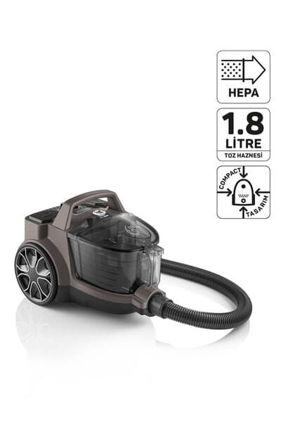 AR4137 Focus Pro Cyclone Toz Torbasız Elektrikli Süpürge, HEPA Filtreli, 1.8L Toz Haznesi, Toprak - Piinti Fiyat Karşılaştırması