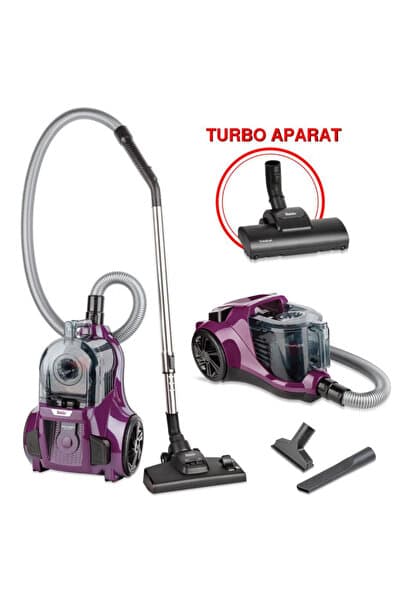Ranger Comfort 890 W Toz Torbasız Turbo Başlıklı Süpürge HEPA 13 - Mor - Piinti Fiyat Karşılaştırması