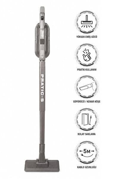 Pratıc-S P 1200 Toz Torbasız Dikey Süpürge Antrasit- - Piinti Fiyat Karşılaştırması