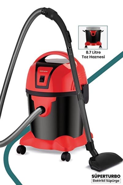 Süperturbo Islak Kuru 8.7 Litre Toz Torbalı Elektrikli Süpürge - Piinti Fiyat Karşılaştırması