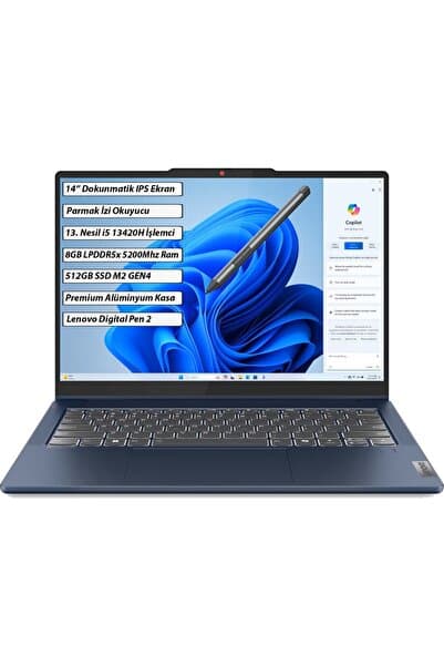 IdeaPad 5 2-in-1 i5 13420H 8GB 512GB SSD W11 Home 14" WUXGA Dokunmatik + Kalem - Piinti Fiyat Karşılaştırması