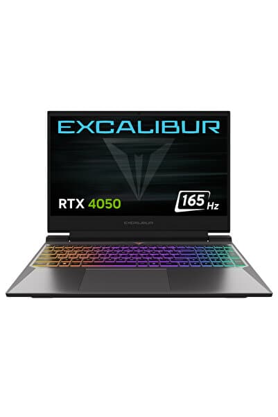 Excalibur i7-13620H 32GB 1TB SSD 6GB RTX4050 105W 165Hz 15.6" Dos Gaming Laptop G870.1362-DFA0X-C - Piinti Fiyat Karşılaştırması