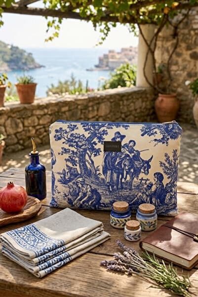 Fransız Porselen Desenli Laptop/Macbook/Macbook Pro Uyumlu 14.5 İnch Notebook Çantası - Piinti Fiyat Karşılaştırması