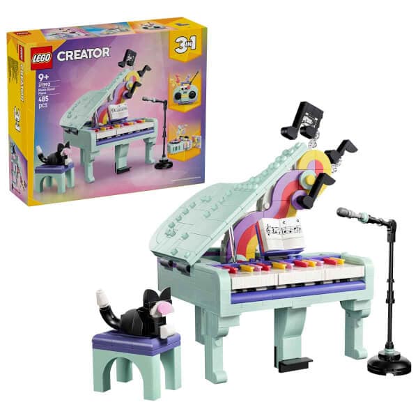 LEGO Creator 3’ü 1 Arada Müzikal Dekor Kedili Piyano 31392 - 9 Yaş ve Üzeri Çocu... - Piinti Fiyat Karşılaştırması