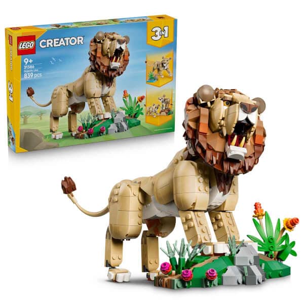 LEGO Creator 3’ü 1 Arada Vahşi Hayvanlar: Görkemli Aslan 31386 - 9 Yaş ve Üzeri ... - Piinti Fiyat Karşılaştırması