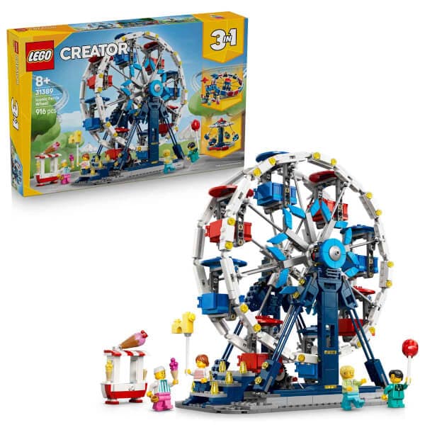 LEGO Creator 3’ü 1 Arada İkonik Dönme Dolap 31389 - UFO Yolculuğu veya Atlıkarın... - Piinti Fiyat Karşılaştırması