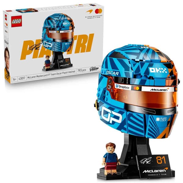 LEGO Editions McLaren Mastercard F1 Team Oscar Piastri Kaskı 43017 - 14 Yaş ve Ü... - Piinti Fiyat Karşılaştırması