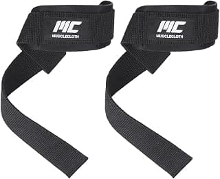 MuscleCloth Padded Lifting Straps Siyah - Piinti Fiyat Karşılaştırması