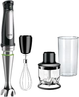 Braun Multi Quick 7 El Blender Seti MQ 7025X, 1000 W, 500 ml Hazne, Siyah - Piinti Fiyat Karşılaştırması