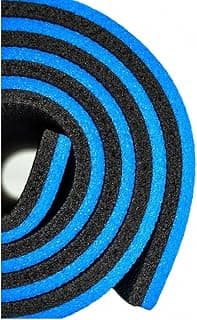 16 mm Pilates Minderi - 180x60 cm Kalın Yoga ve Egzersiz Matı, Kaymaz ve Yumuşak Yüzey, Taşınabilir ve Dayanıklı Spor Matı, Mavi - Piinti Fiyat Karşılaştırması