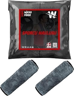 Wonkey Sporcu Fitness Antreman Havlusu 30x100 cm, Ultra Hafif ve Hızlı Kuruyan Mikrofiber Spor Havlu, Gym Boks Pilates Tenis Havlusu (2 Adet 30x100, G - Piinti Fiyat Karşılaştırması
