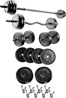 20 Kg Z-Barlı Megaset Halter Seti Ve Dambıl Seti Ağırlık Fitness Seti - Piinti Fiyat Karşılaştırması