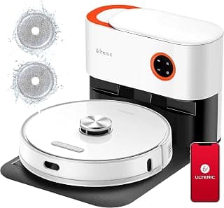 Ultenic T10 Pro robot süpürge, silme fonksiyonlu, istasyonu, 4000 Pa temizlik robotu, uzun çalışma süresi 200 dakika, LiDAR navigasyon, halı algılamal - Piinti Fiyat Karşılaştırması