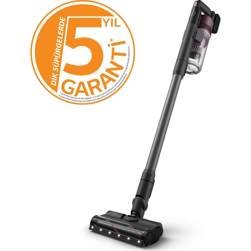 Philips 6000 Serisi Kablosuz Dikey Süpürge, PowerCyclone 11, 64 Dakika Kullanım Süresi, XC6453/00 - Piinti Fiyat Karşılaştırması