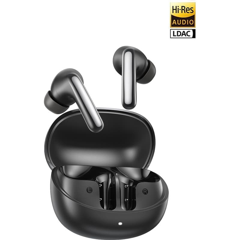 Qcy Melobuds N60 Bluetooth Kulaklık 6.0- Bassbost - Ldac- Hi-Res - 56DB Anc - Çift Cihaz 45 Saat Dinleme Siyah - Piinti Fiyat Karşılaştırması