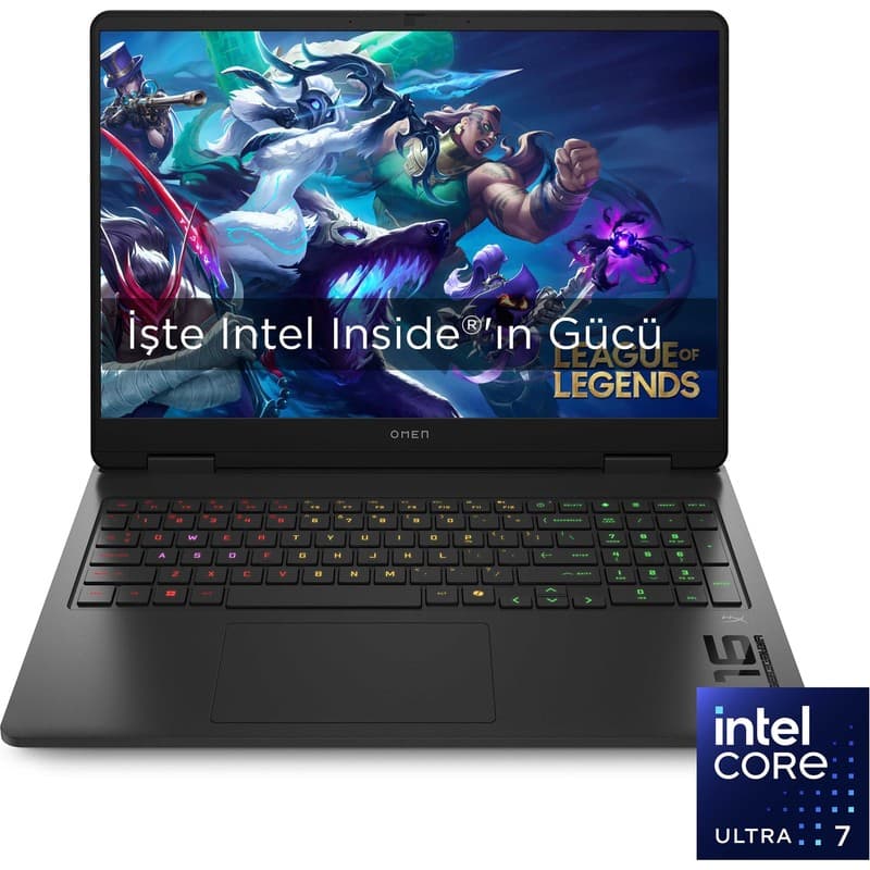 HP Omen Laptop 16-AM0062NT Intel Core Ultra 7 255H 24GB 1TB SSD RTX5060 Freedos 16" 144Hz Taşınabilir Bilgisayar CJ8U6EA - Piinti Fiyat Karşılaştırması