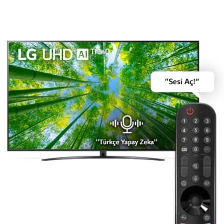 LG UQ81 75 inç 4K Smart TV - 75UQ81006LB - Piinti Fiyat Karşılaştırması